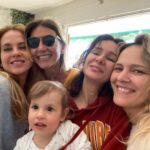 Florencia Ortiz Instagram - Sábado de luxe 😁@elibonache @silvia_mir @neuskat @luis__bcn @lucasinza Joan, Alberto, Ona y faltan Eva y Caro que andaban x ahi 😁 #amigas #sabado #familia #love