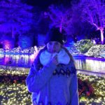 Florencia Ortiz Instagram - Como me gustas #Barcelona y que linda despedida. Nos vemos pronto. 💜 #navidad #fiestas Parc del Palau de Pedralbes