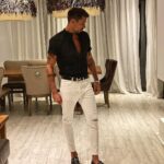 Florent André Instagram - Dark night Ibiza, Spain
