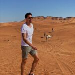 Florent André Instagram - Plus ca critique, Plus ça veut dire que je plais Donc Plus je suis haï Et mieux je vais 😉 Desert Safari Dubai