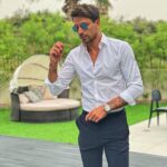 Florent André Instagram - style of the day 😊 Dubai, United Arab Emirates
