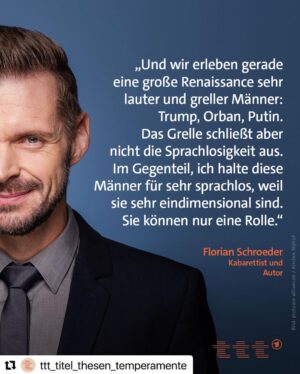 Florian Schroeder Instagram - Aus: FREIHEIT DELUXE mit @jagodamarinic ☺️
