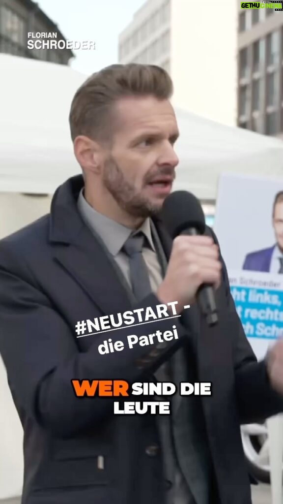 Florian Schroeder Instagram - #NEUSTART - die Zukunft beginnt heute!