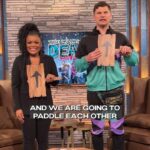 Flula Borg Instagram – Guest @flula joins host @yvettenicolebrown for another round of rapid fire paddle questions!! #TWDLastMile