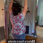 Flula Borg Instagram – yolanda is the best trainings partner 💪 danke @paolomascitti for teaming up us ❤️