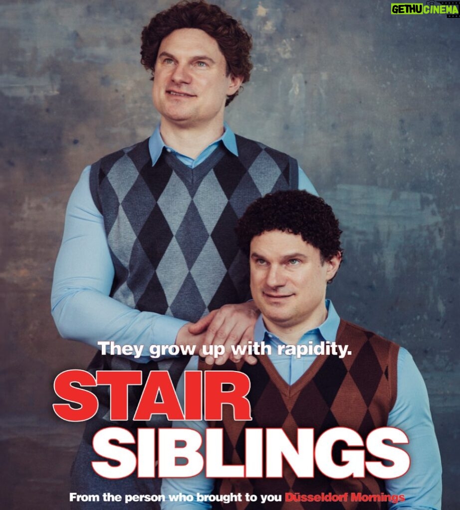 Flula Borg Instagram - Stair Siblings is a VERY originals Film about two men who work in the escalator industrie...but now a twisting: they are siblings and DO NOT KNOW IT and now they must construct an escalator to the moon in 3 days or els daddy takes the T-Bird away what! Link in Bio for more! 📸 by @selashiloni 💈💄by @kristensaia #Flalendar #Flalendar2024