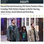 Flula Borg Instagram - Aca-Mark Your Calendars!! Pitch Perfect: Bumper in Berlin streaming Nov 23 on @PeacockTV!! (more like "aca-Deutsch-Mark Your Calendars" do you get it lölz) (So very much excitement to be part of a wunderbar cast with @adamdevine @sarahhyland @jameelajamil @leraabova, shows-runner @meganamram and directorers @straussschulson @richiekeen @maureenbharoocha, producers @elizabethbanks u @maxhandelman, everyone at @peacocktv und everyone else my german brains did not type in this paragraph my bads!)