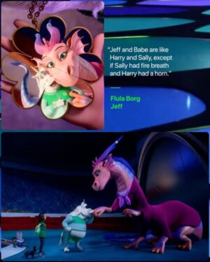Flula Borg Instagram - Jeff the unicorn is many things: friend, fitness aficionado, and bad luck guru. 

Swipe through to uncover @flula’s experience as the lovable unicorn in #Luck