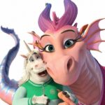Flula Borg Instagram - hallo it is me jeff the unicorn! it was SO fun to explore the land of #luck together with many wunderbar actors und director peggy holmes! streams it exklusive NOW on @appletvplus and you can also meet my lover babe (@janefonda) the wunderbar sam (@livevamaria), bob the cat (@simonpegg) und many more!! see you there! 🦄!!
