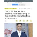 Flula Borg Instagram - hallo mama i am homing come!!! so exciting to reprisal my @pitchperfectmovie roll and to be reuniting with @adamdevine u @elizabethbanks u @maxhandelman! und to be working with @meganamram ja! #DSM #Ja!
