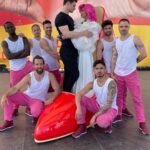 Flula Borg Instagram – what a wunderbar time we did have inside Berlin to work with great peoples and LEGENDS also! stream it #BumperInBerlin now on @peacocktv !!