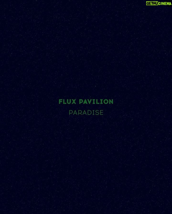 Flux Pavilion Instagram - The first of many... ⚡️⚡️⚡️ 🌴>> ‘Paradise’ out now.