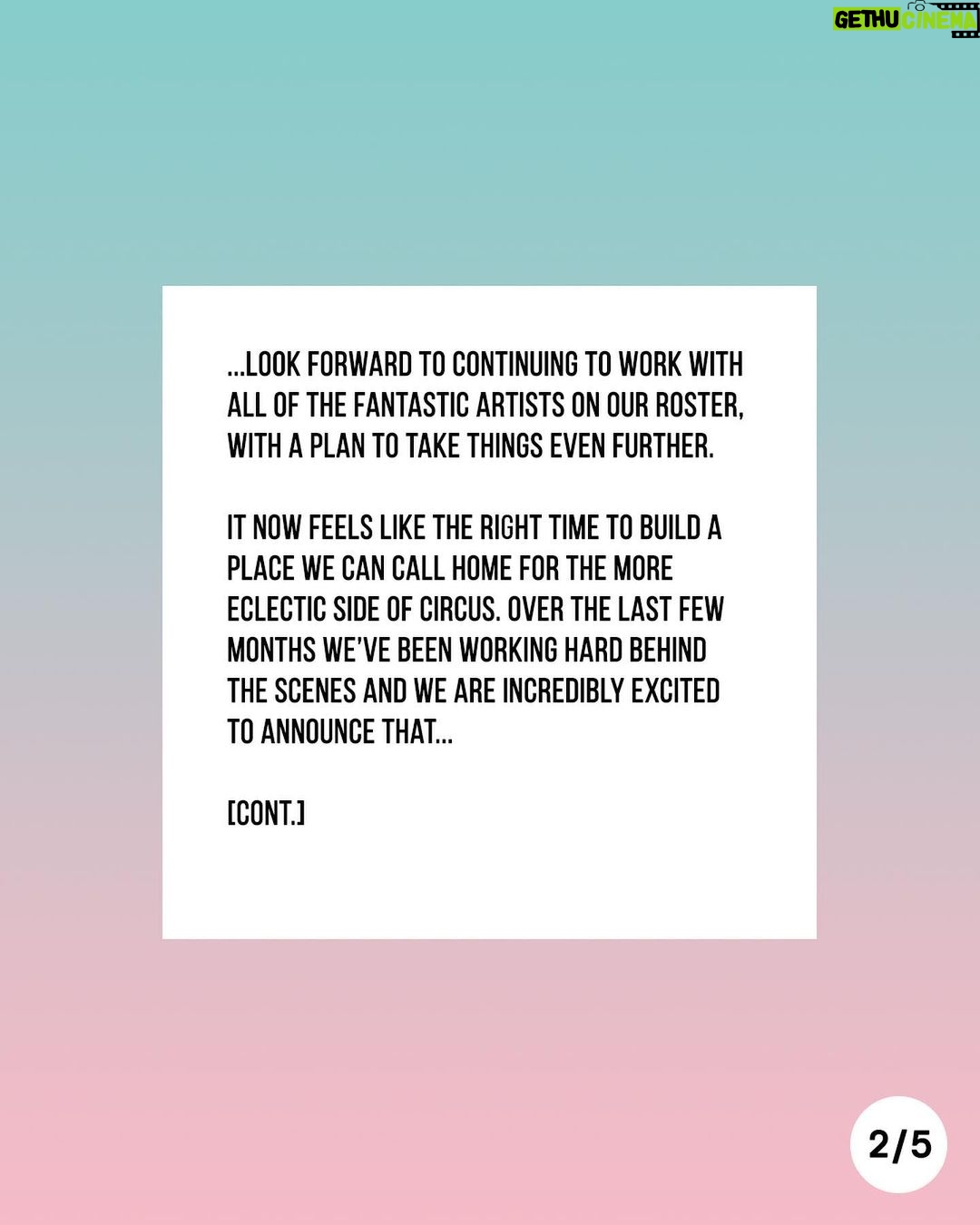 Flux Pavilion Instagram - Exciting news from the Circus team ⚡️