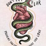 Fox Fisher Instagram - The snake is seen as a symbol of fear or power ✨ How do you see it?