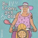 Fox Fisher Instagram - It shouldn’t feel like a privilege to grow old. I love all my older trans people, who prove that it’s never too late to be happy, and have such incredible stories of joy, connection and often risking it all to be who they are 🏳️‍⚧️✨ #transawareness #transjoy #trans #transart #lgbtart #queerartist