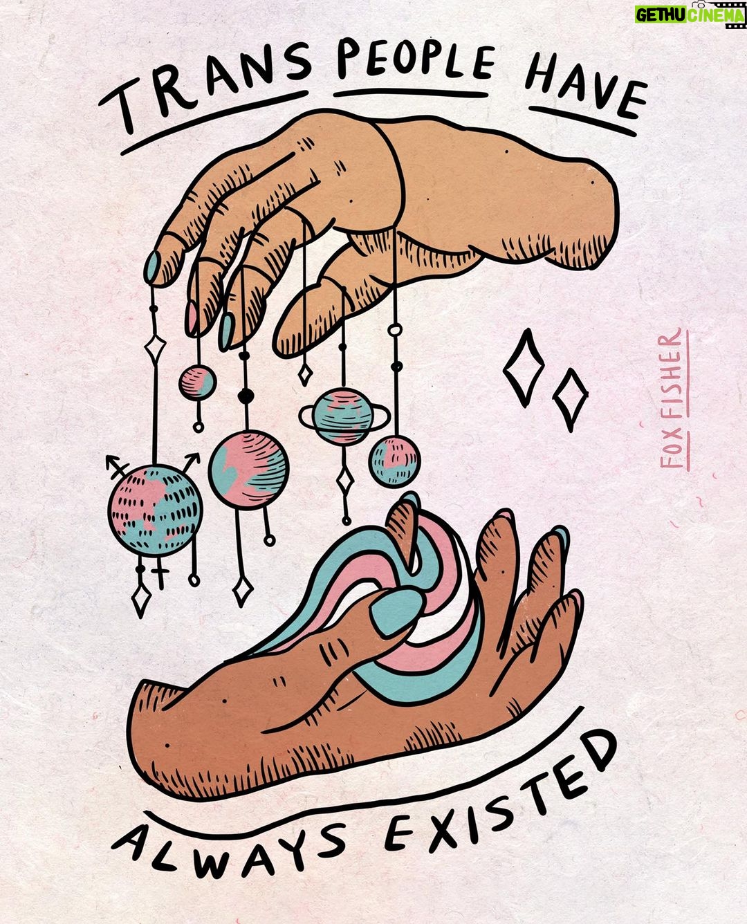 Fox Fisher - 4.4K Likes - Trans and non-binary people have always existed 🏳️⚧️✨
We aren’t a new fangled thing, and there’s so many amazing trans and gender non-conforming trailblazers which remind us of this.
#trans #lgbtart #transisbeautiful #nonbinary #queerart #transartist