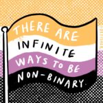 Fox Fisher Instagram - Let’s celebrate non-binary lives! There are infinite ways to be non-binary. Non-binary doesn’t have specific look. Non-binary people use all pronouns. Non-binary is not a third gender. Non-binary people have always existed. Btw: Non-binary acts as an umbrella term, not a 'third gender'. There are those who identify with it specifically while many others identify with its rejection of a binary system of gender in their own nuanced way. You don’t have to fully understand non-binary people to respect non-binary people 🏳️‍🌈🌟🏳️‍⚧️ #nonbinary #lgbtart #nonbinarytrans #trans #enby #queerart #transartist #prideart