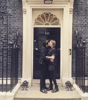 Fox Fisher Instagram - Together we are stronger and everyone deserves the right to live as who they are and express themselves without discrimination 🏳️‍🌈🌟 

The UK government is failing its trans and non-binary citizens. I’m trans and my partner is a trans femme, and we have no rights here as a non-binary couple. 

Have a look at @transprotest for info on supporting trans rights 🏳️‍⚧️🌟