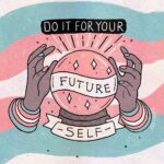 Fox Fisher Instagram - Hey there, beautiful souls! 🏳️‍🌈🎉 I don’t know who needs to hear this but it’s never too late to bloom into who you truly are. 🌸🦋 Start carving out your path and do it for your future self. 🌟 Because that future self is counting on you to make choices that will lead to happiness and fulfilment beyond your imagination. So, let's shake off any doubts, embrace our individuality, and trust the journey. 💪🏽🏳️‍🌈 Remember, in this vast, diverse universe, there's only one you. Make it count. 💕🎨 #LGBTQIA #QueerArt #TransArtist #NonBinary #DoItForYourFutureSelf #NeverTooLate #HappinessIsAChoice