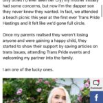 Fox Fisher Instagram - The real trans agenda: To grow old ✨🏳️‍⚧️ Thanks to all the incredible trailblazers that have paved the way for trans lives.