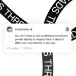 Fox Fisher Instagram – It’s not difficult 🏳️‍⚧️✨You don’t have to fully understand someone’s gender identity to respect them. It doesn’t affect your own identity in any way.

#trans #transgender #nonbinary #lgbtqia #respect