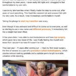 Fox Fisher Instagram – Trans masculine affirming non-surgical procedures aren’t talked about enough, and it’s something that’s brought me instant euphoria 🏳️‍⚧️🌟

I wasn’t blessed with big bushy eyebrows, but this allowed me to achieve something that gives me euphoria about the way I look. And I know, for many trans people, little things like this can make such a difference. 

Thanks @drvincentwong and @jademendes 💜

Before coming out, I started to feel the pressure to conform to stereotypes about how girls are supposed to dress and behave. So, at the age of 11, I signed up for a finishing-school type class, which taught tweens and teens how to preen and prettify our faces.

For my eyebrows specifically, the teacher used me as the example model – showing the girls the best tweezers, where to pluck and how much to remove. This gave me fashionably thin brows, very femme.