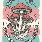 Fox Fisher Instagram - Remember, both fungi and people thrive best when allowed to grow freely. 🍄🌱 At the end of the day, we're all just spores on this Earth, trying to find our place under the sun. ☀️ Let's cap off discrimination and let love grow. We won't truffle with bigotry, instead, let’s button up against intolerance. There's so mushroom in our hearts for everyone. 💜 #transart #queerartist #lgbtartist #mushroomart