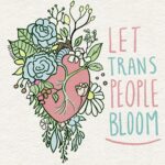 Fox Fisher Instagram - Trans people can only thrive when they are supported by others 🏳️‍⚧️✨Allies mean everything in the fight for trans rights and supporting the right to gender identity and expression. Let trans people bloom 🏳️‍⚧️💐 #trans #transgender #lgbtart #transartist #queerart #lgbtqia