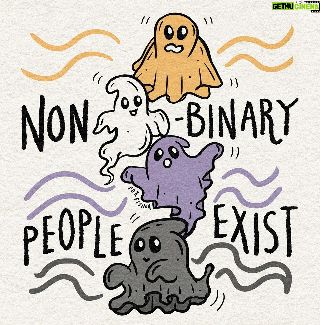 Fox Fisher - 3.7K Likes - Non-binary people have always existed, and always will 💛🤍💜🖤
#nonbinary #transartist #lgbtart #nonbinaryartist