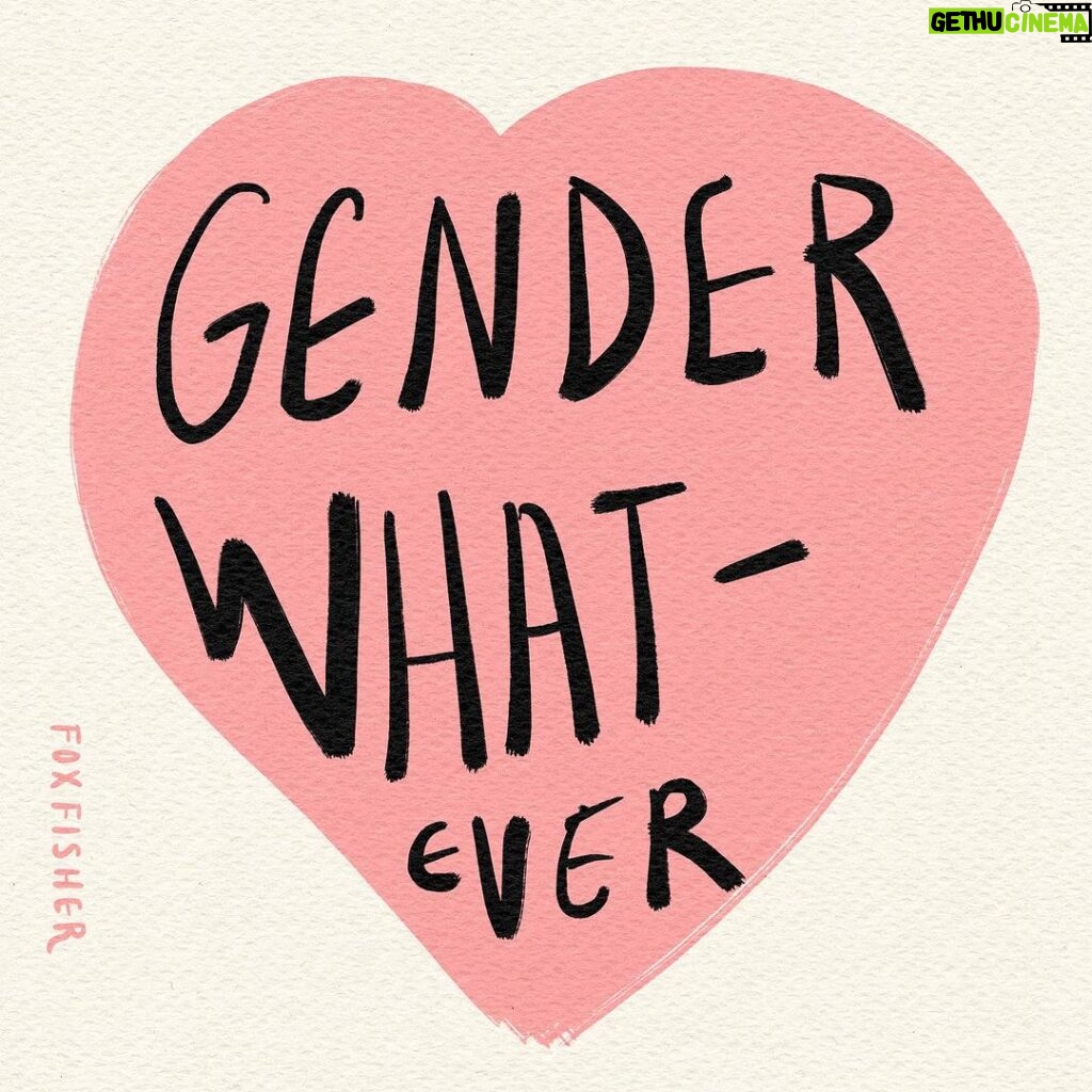 Fox Fisher Instagram - This you? 🫠 #transgender #transartist #gender #genderfluid #queerart