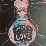 Fox Fisher Instagram – I was asked to create a screenprint for @tate lates, responding to the legend that is Nan Goldin. One of her quotes ‘My work comes from Empathy and Love’, really inspired me and I wanted to incorporate it into the pharmacy of dreams ongoing series.

I prepared the print so that members of the public could draw on colour first and I helped them print the screen printed layer over it. 

#art #transartist #queerart #lgbtart #screenprinting #tatemodern #nangoldin