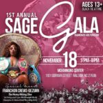 Franchon Crews Dezurn Instagram – Can’t wait to celebrate with @sage.inc at Their Sold Out 1st Annual Gala. Thank You For Having Me A Part Of This Special Night.