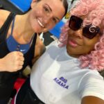Franchon Crews Dezurn Instagram - So Excited To Have USA’s 🇺🇸 #1 Elite Amateur @kendra_reeves01 In Camp Working With Me For My @wbcboxing Fight & Her Preparing For The 2024 Olympic Trials In December. I Appreciate You Champ & Great Work Today 💪🏾😤 Iron ⚔️ Iron