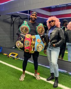 Franchon Crews Dezurn Instagram - My Victory Lap Stop At S & C Coach @ferociouslyfit2 Turned Into A Whole Workout Session 😮‍💨. Best Investment I Can Make Grind Don’t Stop. We Got Work To Do #TeamDezurn #TeamCrewsDezurn @glenndezurnjr