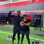 Franchon Crews Dezurn Instagram - 🧱 By 🧱 Great Work With @ferociouslyfit2 Beside Me Pushing Me To Beat Me. Enjoying The Process Of DEZ-Earning Everything I Deserve 💪🏾😤 CC: @glenndezurnjr