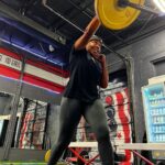 Franchon Crews Dezurn Instagram - 🧱 By 🧱 Great Work With @ferociouslyfit2 Beside Me Pushing Me To Beat Me. Enjoying The Process Of DEZ-Earning Everything I Deserve 💪🏾😤 CC: @glenndezurnjr