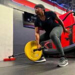 Franchon Crews Dezurn Instagram - 🧱 By 🧱 Great Work With @ferociouslyfit2 Beside Me Pushing Me To Beat Me. Enjoying The Process Of DEZ-Earning Everything I Deserve 💪🏾😤 CC: @glenndezurnjr