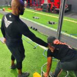 Franchon Crews Dezurn Instagram - 🧱 By 🧱 Great Work With @ferociouslyfit2 Beside Me Pushing Me To Beat Me. Enjoying The Process Of DEZ-Earning Everything I Deserve 💪🏾😤 CC: @glenndezurnjr