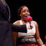 Franchon Crews Dezurn Instagram - ✨☝🏾👸🏾🏆✨ @ringtv They Didn’t Believe But We Did 🌙 🙏🏾✨💕