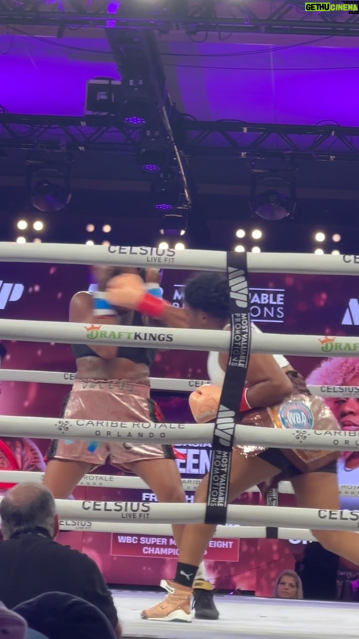 Franchon Crews Dezurn Instagram - Another world title 💯📈 @thehhdiva evading punches like negativity. We always knew the odds were on this side 👊🏽 - @mostvaluablepromotions put on an amazing show. All the fights were 🔥 on the card! #NeuralMovement Washington D.C.