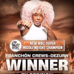 Franchon Crews Dezurn Instagram - Put That On Mama Crews & My Brethren✨👸🏾🏆✨ Thank You For The Opportunity, Hospitality & Platform #WomensBoxing @mostvaluablepromotions @boxlab_promotions @cariberoyaleorlando @wbcboxing @wbaboxingofficial @daznboxing #PaulAugust