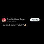 Franchon Crews Dezurn Instagram - 💰😬 You’re Welcome
