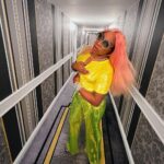 Franchon Crews Dezurn Instagram - Green Eyes Envy Me, Paint My Hair P*ssy Pink 💕✨👩🏽‍🎤🌙 Models Continue Submitting For My Fashion Show In Feb New Jersey