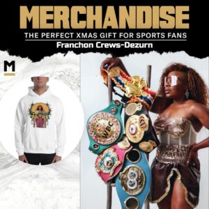 Franchon Crews Dezurn Instagram - Christmas is around the corner, this is the last week to grab some of my products where you’ll have items arrive before the holiday! Check out my collection on my @millionsdotco profile to gift or enjoy for yourself the holidays.

Check it out, link in bio!

#MILLIONSco #franchoncrewsdezurn #holidays #MMA #gift