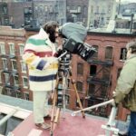 Francis Ford Coppola Instagram - The first photo is from the set of The Godfather Part II, filming a birds-eye shot. The second, is a crane rig on the set of @megalopolisfilm 50 years later. Although The Godfather Part II was complex, involving seven time-periods/settings: Lake Tahoe, old NYC, new NYC, Hollywood, Las Vegas, Havana and Sicily - it was the most smooth making of all my films.
