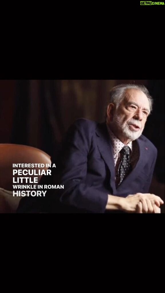 Francis Ford Coppola Instagram - A Brief description of my writing process and why I decided to make @megalopolisfilm - from a recent interview with @gq . In the Conspiracy, the figure of Catiline was mysteriously evil. But knowing that who loses a historical struggle, usually is depicted as evil, by the winner (Cleopatra a good example) my own thought was, what if Catiline in my mind was so progressive that others who opposed him were painted him as evil?