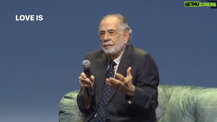 Francis Ford Coppola Instagram - A brief message about LOVE…