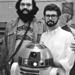 Francis Ford Coppola Instagram - I was always delighted that my friend George Lucas supposedly based the iconic character of “Han Solo” on me.   To George, everything in his life was sort of the inspiration for what he used. His Alaska Malamute dog INDIANA used to sit next to him in his Camaro car and was the inspiration for the "Wookie" and later for “Indiana Jones.”   In 1973 a young carpenter was fitting a door for American Zoetrope at Goldwyn Studios when my colleague Fred Roos asked him to help out by reading the lines written for a film called “American Graffiti.” That carpenter was Harrison Ford.