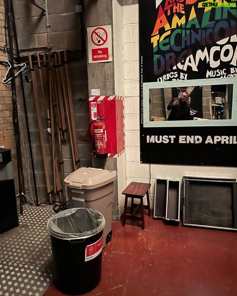 Frankie Boyle Instagram - Backstage at the Playhouse