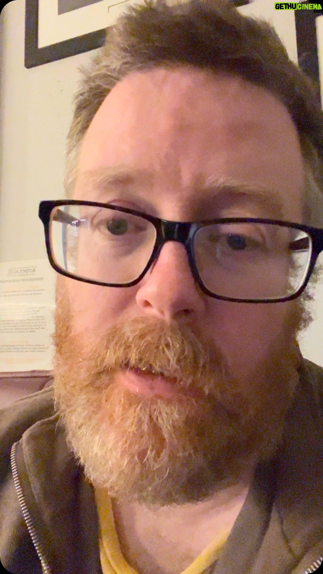Frankie Boyle Instagram - The last night of the Irish tour